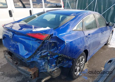 2016 Honda Civic Lx из США, поврежденный, VIN 19XFC2F56GE074380